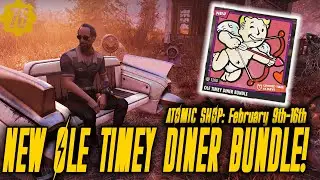 *NEW* OLE TIMEY DINER BUNDLE! | Fallout 76 Atomic Shop Update (February 9th-16th)