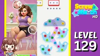 Screw Match Level 129 Solution Walkthrough