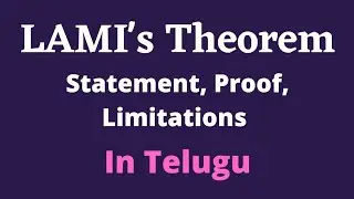 Lami's theorem - Statement, proof and its Limitations