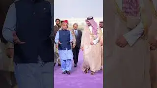Prime Minister Shehbaz Sharif Receives Warm Welcome in Madina