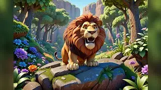 The Lion&rsquo;s Roaring Rhyme 🦁📣 | Bold Nursery Rhymes Songs for Kids & Toddlers