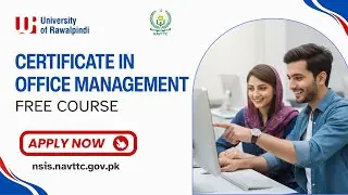 Certificate in Office Management | Free Courses | NAVTTC free courses | UOR free courses