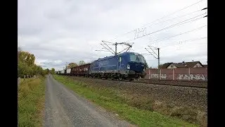 MGW Service Siemens Vectron 193 845 mit Eanos Wagen bei Rodenbach (Main Kinzig Kreis)