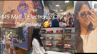 M5 Mall - Bangalore Electronic City| Bengaluru Mall | Travel Vlog#lulumall #bangalore