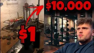 $1 Vs $10,000 Gym Membership!