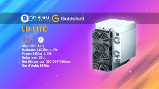 Goldshell LB Lite 1.62Th/s LBRY Credits Miner Setup