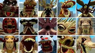 ALL NEW PARASITE MUTANT ANIMALS ZOOCHOSIS in Garry's Mod !!