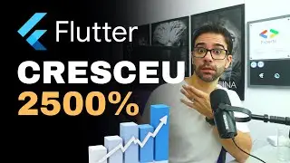 O Incrível Crescimento do Flutter: 2564% em Apenas 4 Anos!