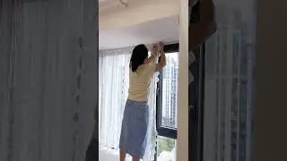 Zasłony do okien wykuszowych DIY 🪟 | Łatwe wskaz&oacute;wki dotyczące montażu, aby stworzyć stylowy dom ✨