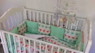 Бортики и Мобиль в кроватку для новорождённого - Baby.Eco.Decor -