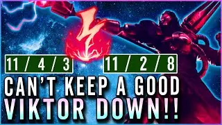 VIKTORIOUS | YOU CAN'T HOLD A GOOD VIKTOR DOWN!! | SEASON 11 ELECTORCUTE VIKTOR HIGHLIGHTS!!