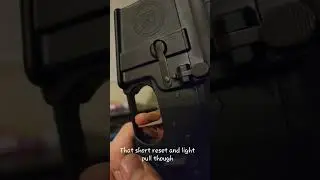 AR Triggertech 2 stage 3.5lb competitive Trigger test