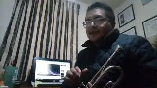 Tutorial de trompeta Que se abra el Cielo , Cristine D Clario