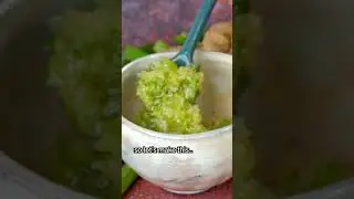 😍 Как приготовить соус из имбиря и зеленого лука #Shorts