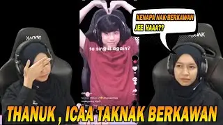 ICA SEDIH !! THANUK KENAPA NAK BERKAWAN JE HAA??  😔