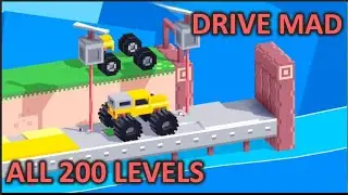 Drive Mad All 200 Levels Complete Gameplay Full Walkthrough (Levels 1&ndash;200) Game Circuit