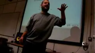 Andy Farnell designing sound procedural / computational audio lecture part 1