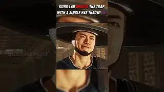 Kung Lao &mdash; the master of disarming traps with his hat! 🎩🧠