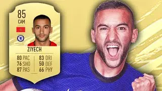 BETTER THAN HAVERTZ? 🤔 HAKIM ZIYECH PLAYER REVIEW || 85 ZIYECH REVIEW || FIFA 21 ULTIMATE TEAM