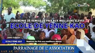 CEREMONIE DE PARRAINAGE ECOLE YENE KAO