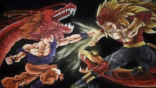 Dragon Ball Z | DBZ painting | NEVZ Graffiti