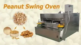 Best swing roasting oven for coated cashew&peanut