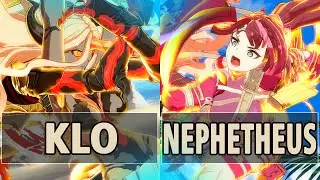 GBVSR:🔥klo (Versusia) Vs Nephetheus (Meg)🔥| High Level Gameplay.