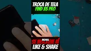INCRÍVEL! TROCA DE TELA DE UM TOP DE LINHA OPPO FIND X5 PRO