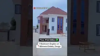 Продается двухэтажный дом с 7 спальнями в Энугу, в жилом комплексе Winners Estate Trams Ekulu Enu...