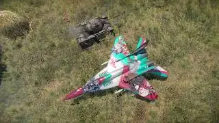 【War Thunder】🌟- Gameplay MiG-29 &times; Lycoris Recoil｜Takina｜Chisato｜LycoReco｜Soviet｜Russian｜Air Force