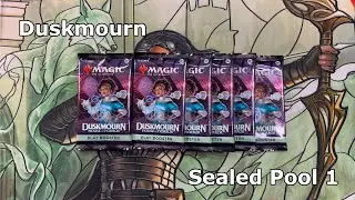 Duskmourn Sealed Pool 1!