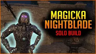 Powerful SOLO Nightblade Build for ESO (Elder Scrolls Online) - ⭕Magicka Nightblade⭕