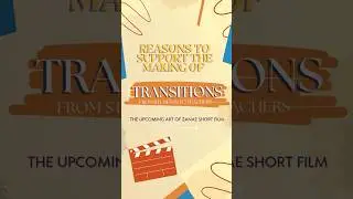 Reasons To Support This Short Film #filmfunding #shortfilm #gradstudent #creative