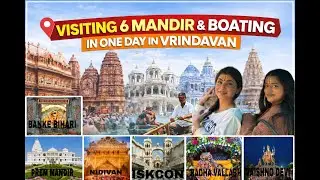 Vrindavan One Day Tour 2026❤️| Top 7 Places To Visit In Vrindavan 😍| Vrindavan Tourist Places#viral