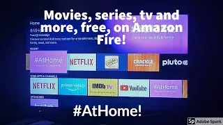 Amazon #AtHome initiative with free movies, live news, concerts and more for this quarantine!