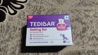 Honest review of Tedibar Bathing Bar | #1 Pediatrician prescribed Moisturising bar |  Sensitive skin