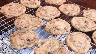 BEST Toffee Chocolate Chip Cookies!
