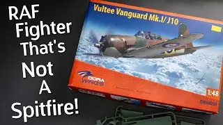 Dora Wings Vultee Vanguard Mk.1/J10 Plastic Model Kit in 1/48 Scale! Unboxing Review