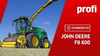 Feldhäcksler John Deere F8 600 | profi #Fahrbericht