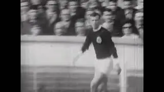 EURO-1968. Qualifiers. Group 8. England - Scotland - 2:3. Full match.