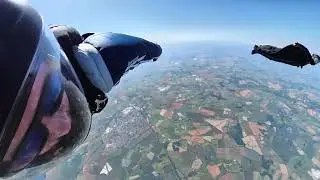Wingsuit flat spin&hellip;.first reserve ride.