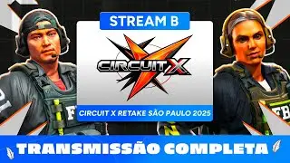 FLUXO X 9Z | CIRCUIT X RETAKE S&Atilde;O PAULO 2025 | DIA 3 !socio - Siga @Gaules