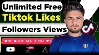Tiktok Par Likes Followers Views Kaise Badhay | Free Tiktok Likes | Tiktok Par Likes Kaise Badhay