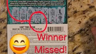 Day #10 of chasing jackpots in North Carolina! I missed a winning symbol!