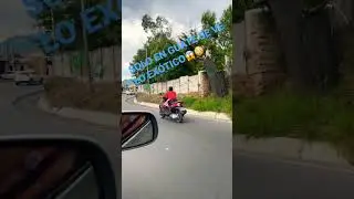 WOW, ESTO ES INCRE&Iacute;BLE, MUJER ATREVIDA 😱😳#estopasa#enGuatemala#mujer#enmoto#