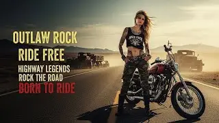 Outlaw Road Rock 🔥 Heavy Guitars for Endless Miles #roadrock #heavymusic #outlawmusic