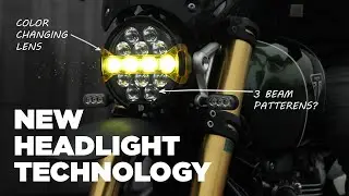 Insane Motorcycle Headlight Technology - the D14 Destroyer LED Headlight by DENALI Electronics