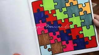 Coloring by Mood | Puzzle Page