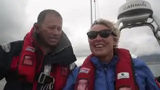 Dan and Cameron go sailing!