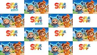 Dave and Ava + Super Simple Songs + BEBEFINN   intro one million times